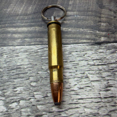356 Winchester Bullet Key Chain