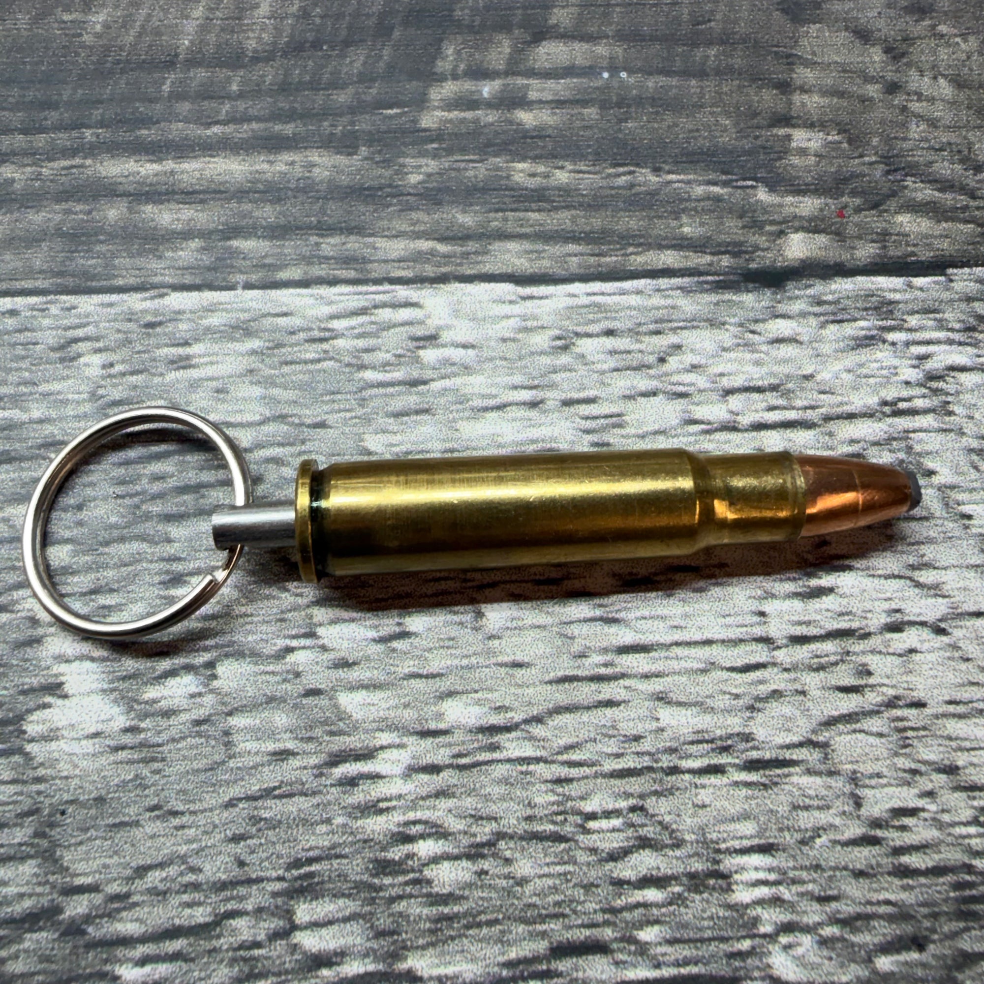 356 Winchester Bullet Key Chain