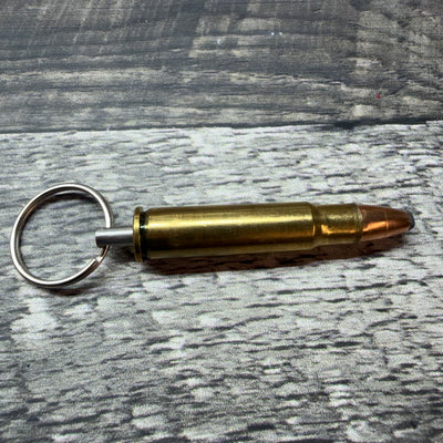 356 Winchester Bullet Key Chain