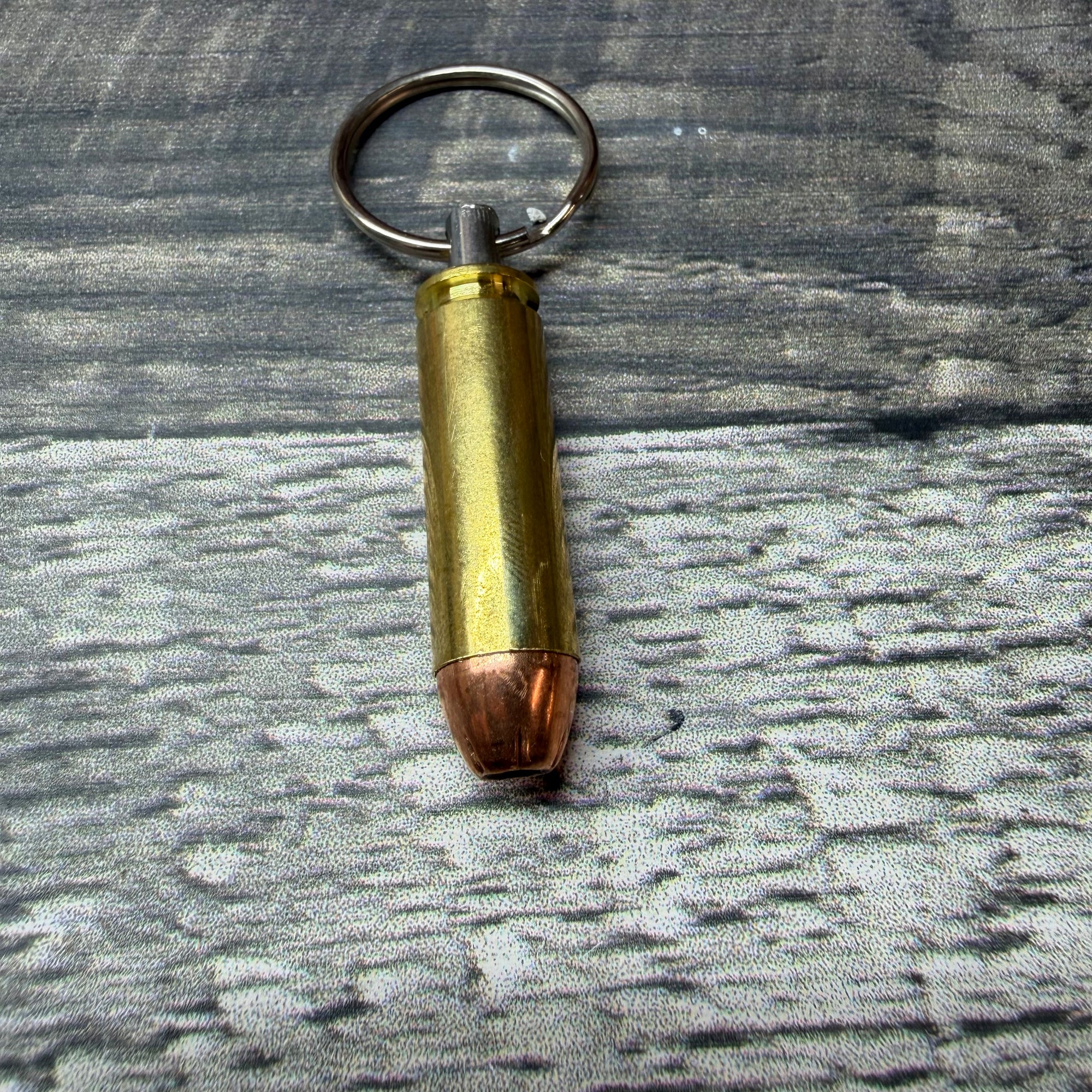 10mm Magnum Bullet Key Chain