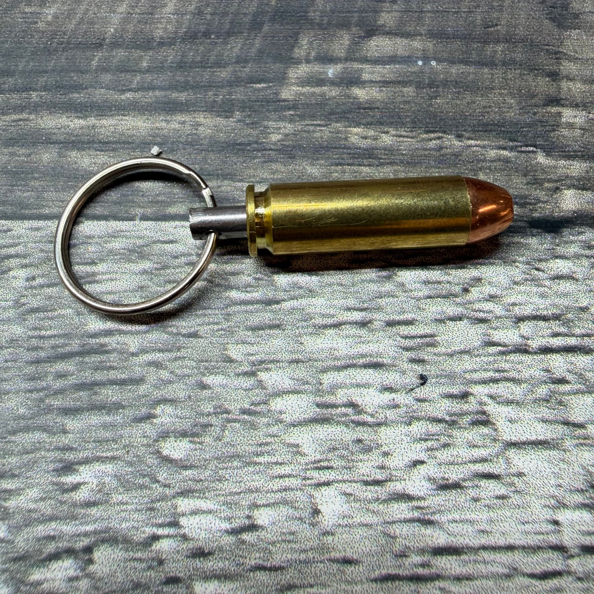 10mm Magnum Bullet Key Chain