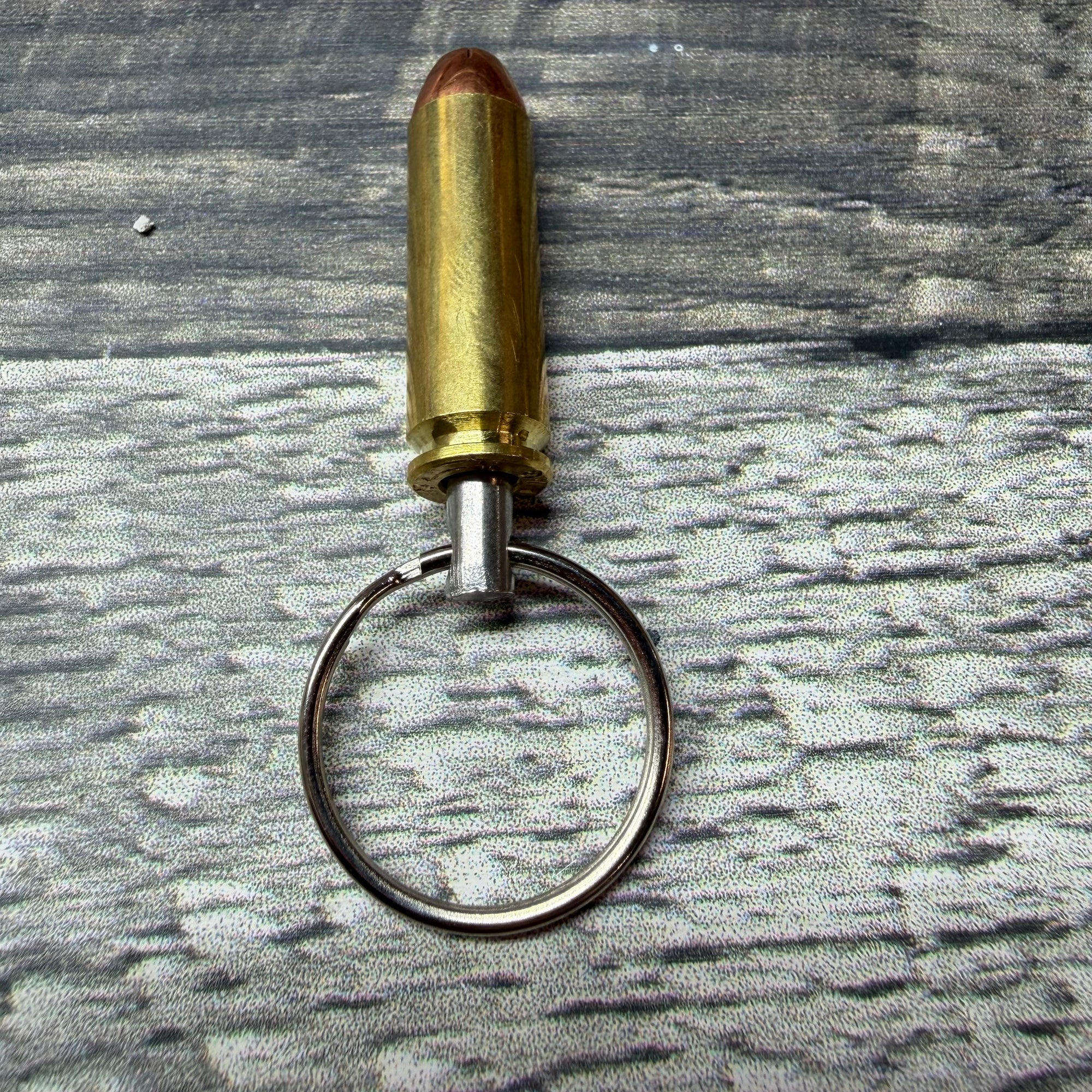 10mm Magnum Bullet Key Chain