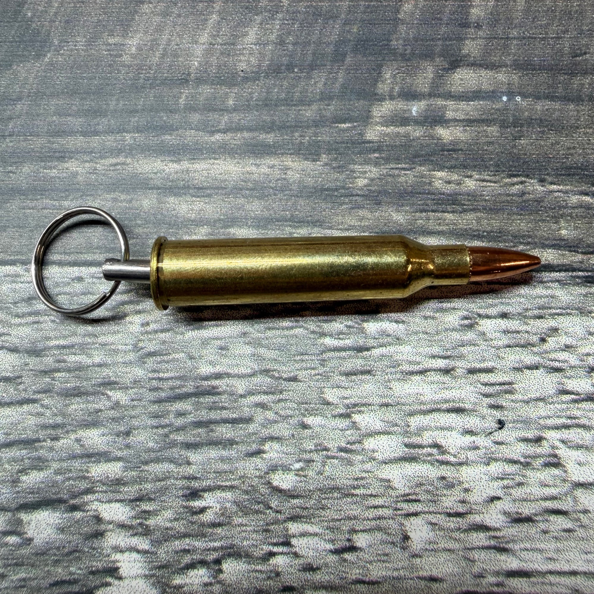 225 Winchester Bullet Key Chain