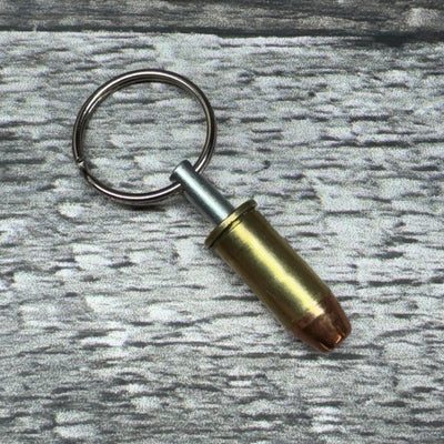 38S&W Brass Bullet Keychain