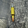 25 WSSM Brass Bullet Keychain