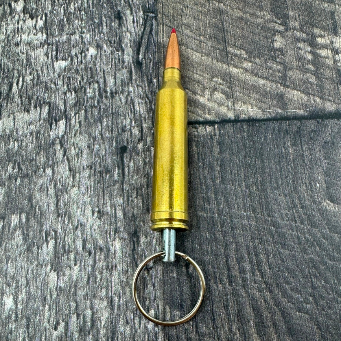 264 Winchester Magnum Bullet Keychain