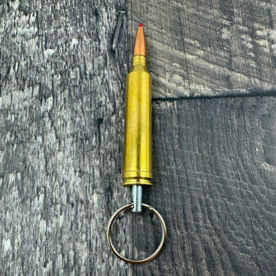 264 Winchester Magnum Bullet Keychain