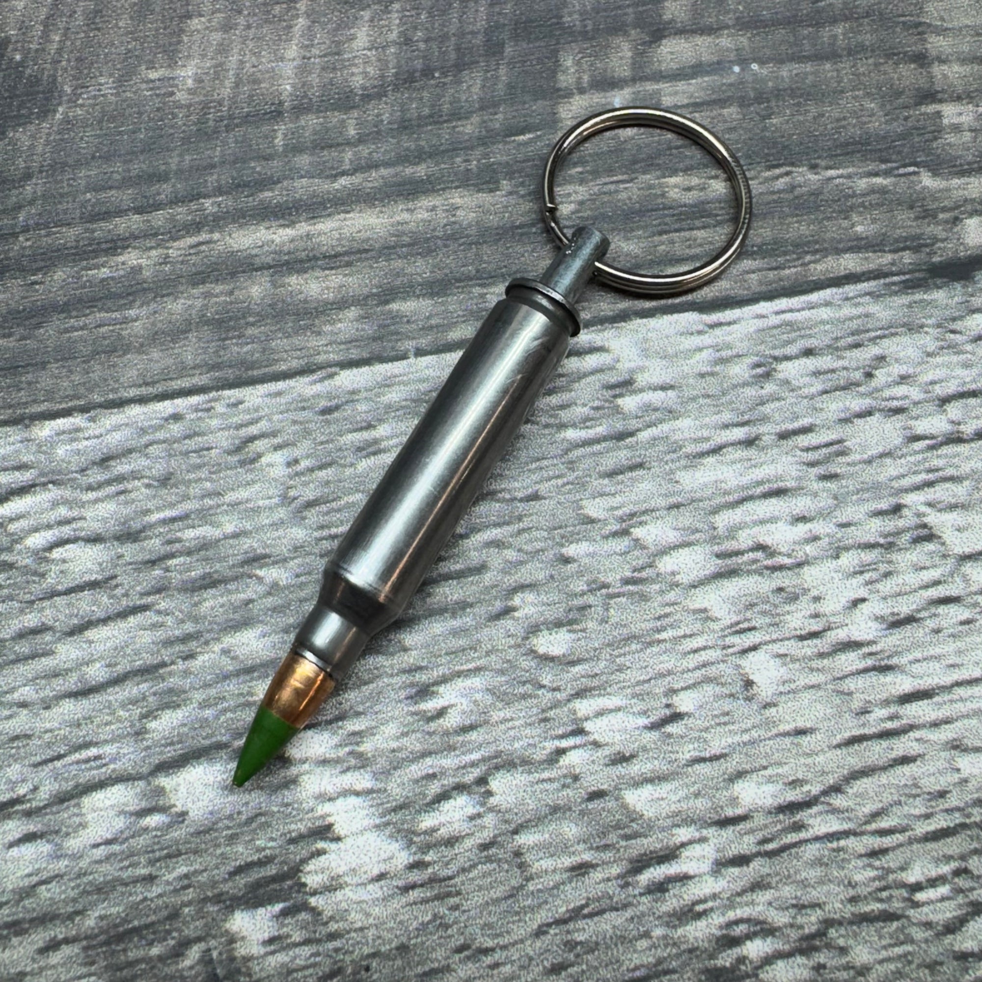 223 Remington Steel Bullet Keychain