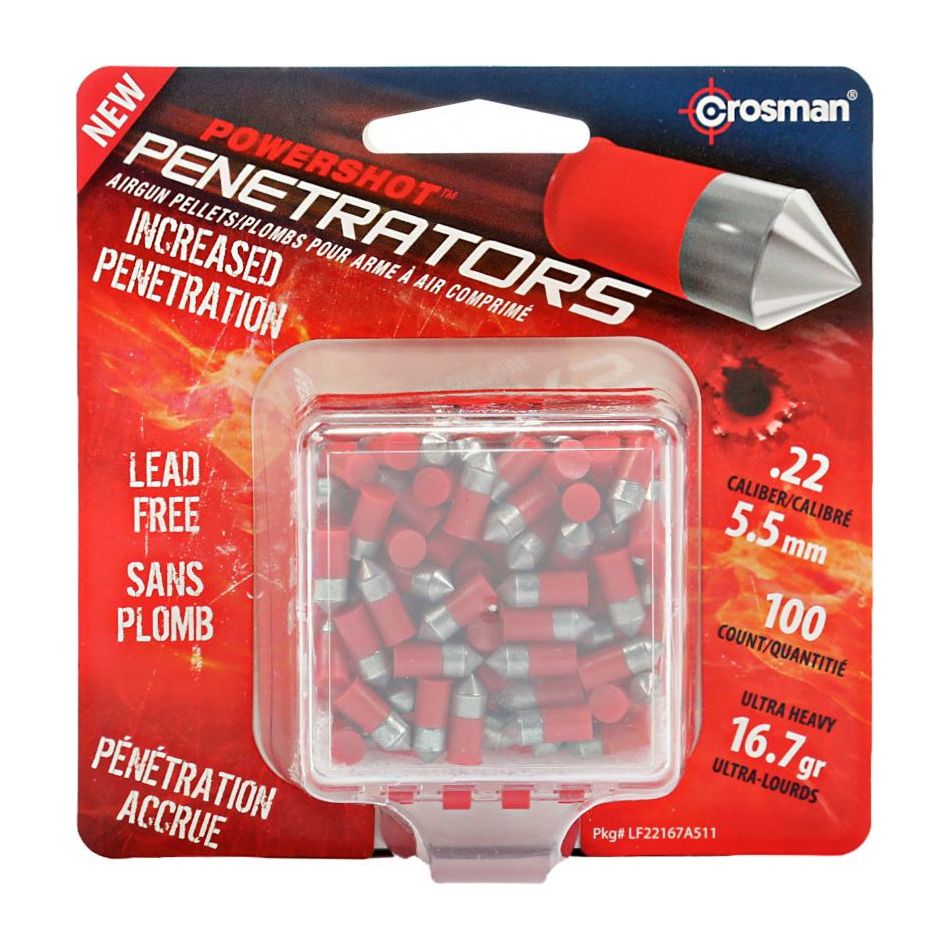 .22 Red Flight Penetrator Lead Free Pellets LF22167 (CRS-PL-030)