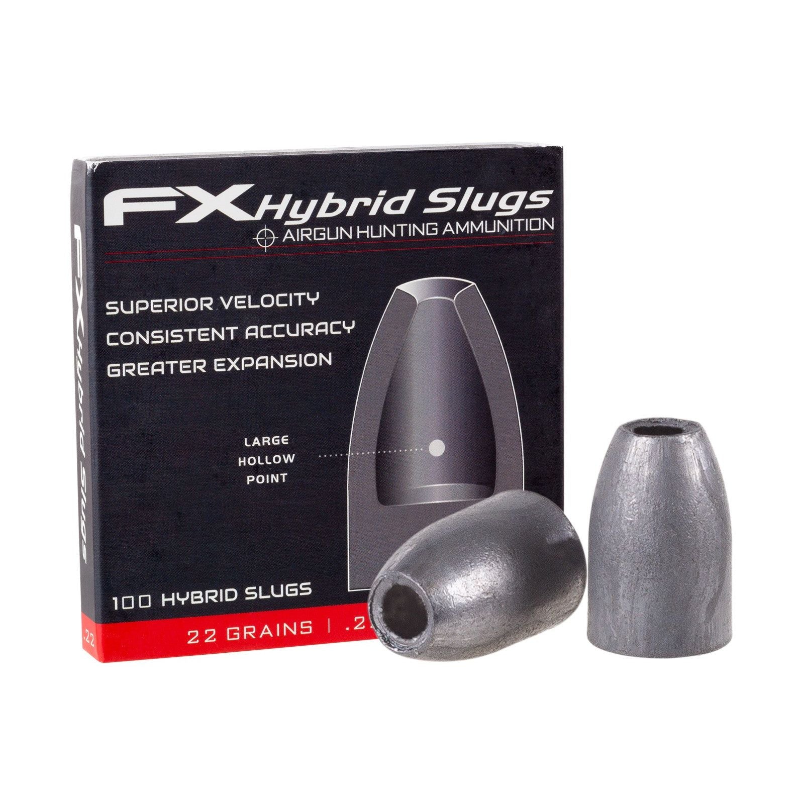 FX Hybrid Slug .22 Cal Hollowpoint (FXA-PL-001)