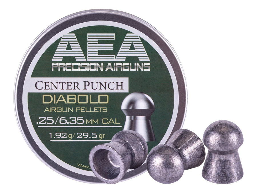 AEA Precision Center Punch Diabolo .25 Cal 29.5gr (AEA-PL-005)