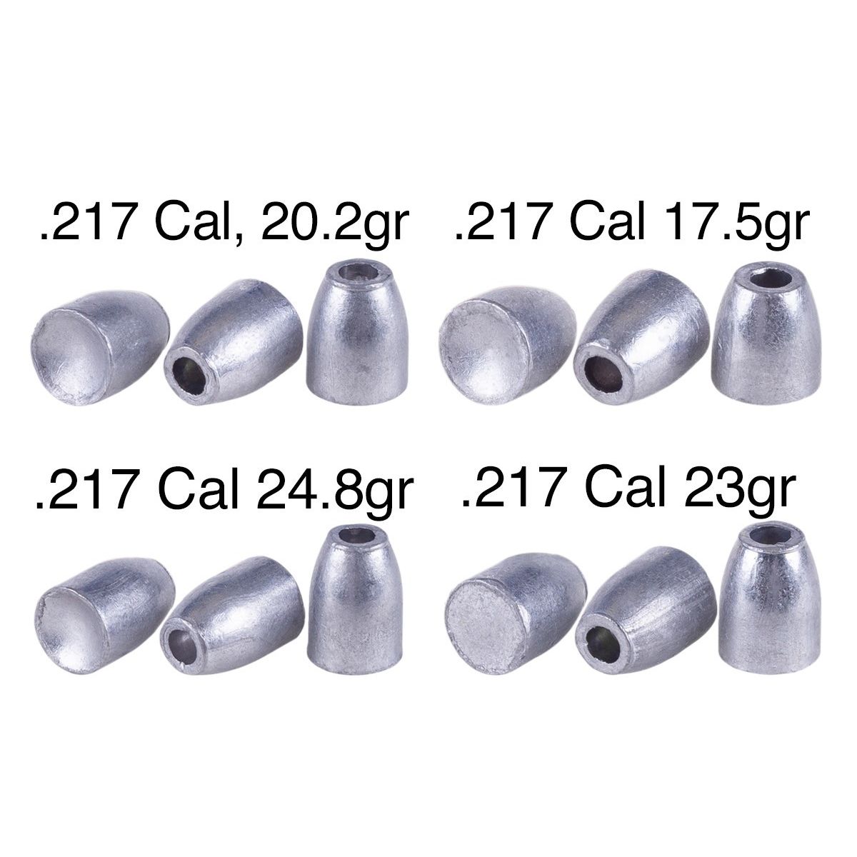 NSA Slug Sampler Set .217 Cal (NSA-PL-001)
