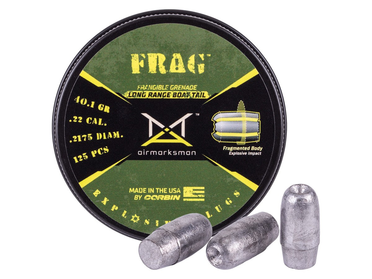 AirMarksman Frag Boat Tail .217 Cal 40.1gr (AMM-PL-001)