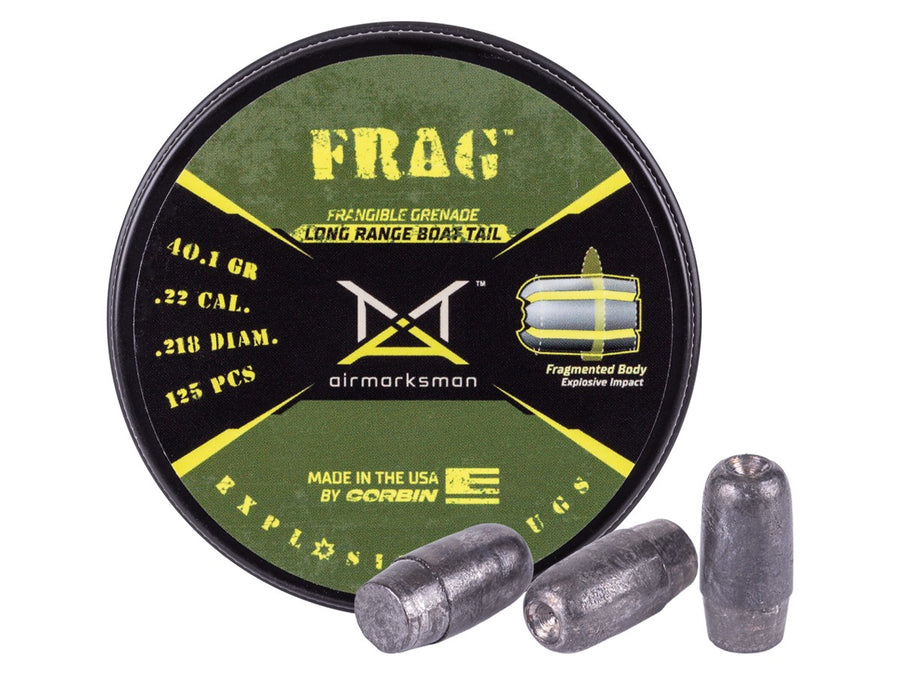 AirMarksman Frag Boat Tail .218 Cal 40.1gr (AMM-PL-002)