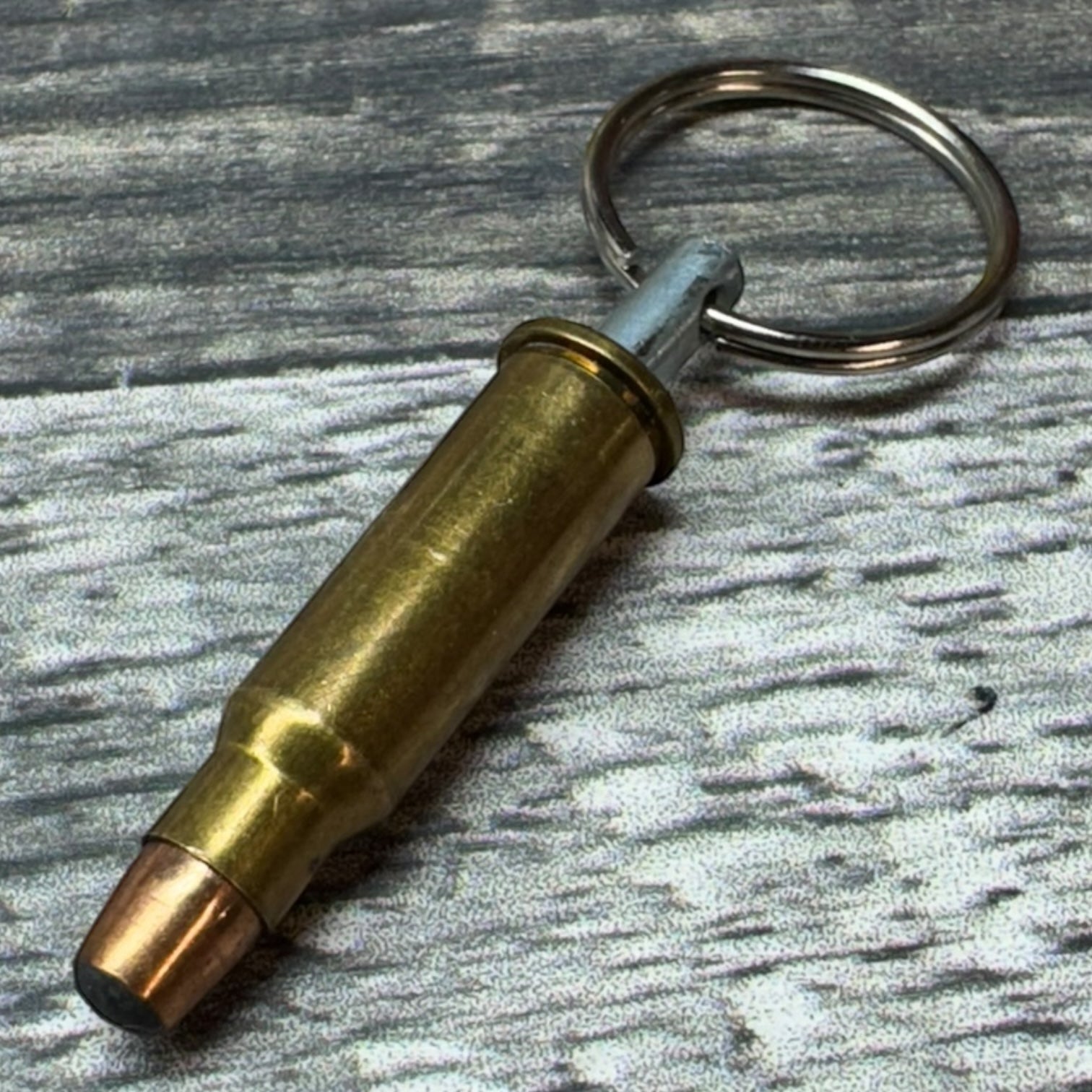 256 Winchester Magnum Bullet Keychain