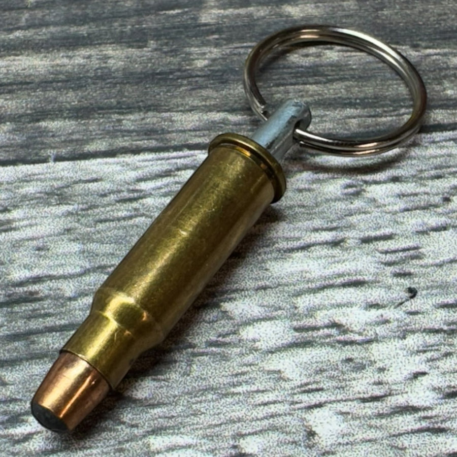 256 Winchester Magnum Bullet Keychain