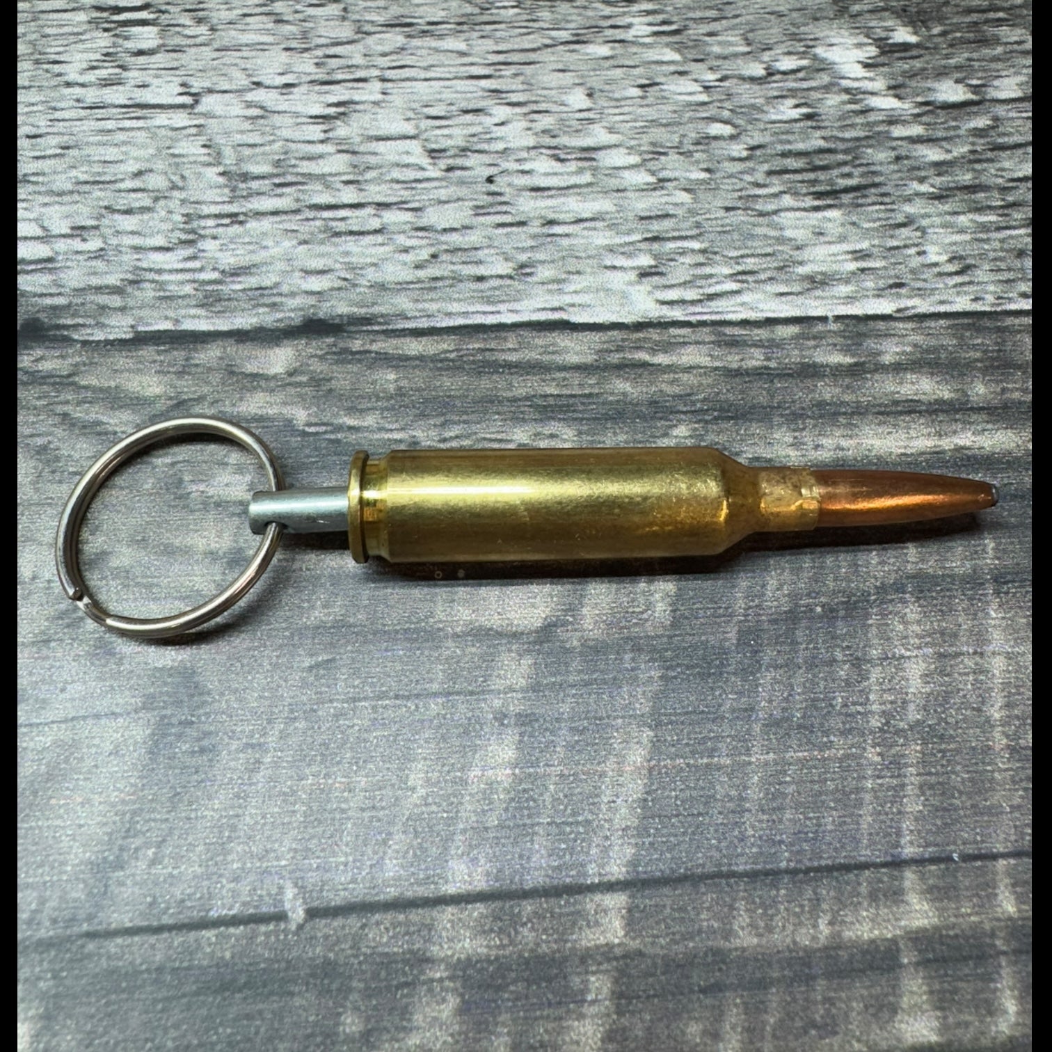 6mm Creemoor Bullet Keychain