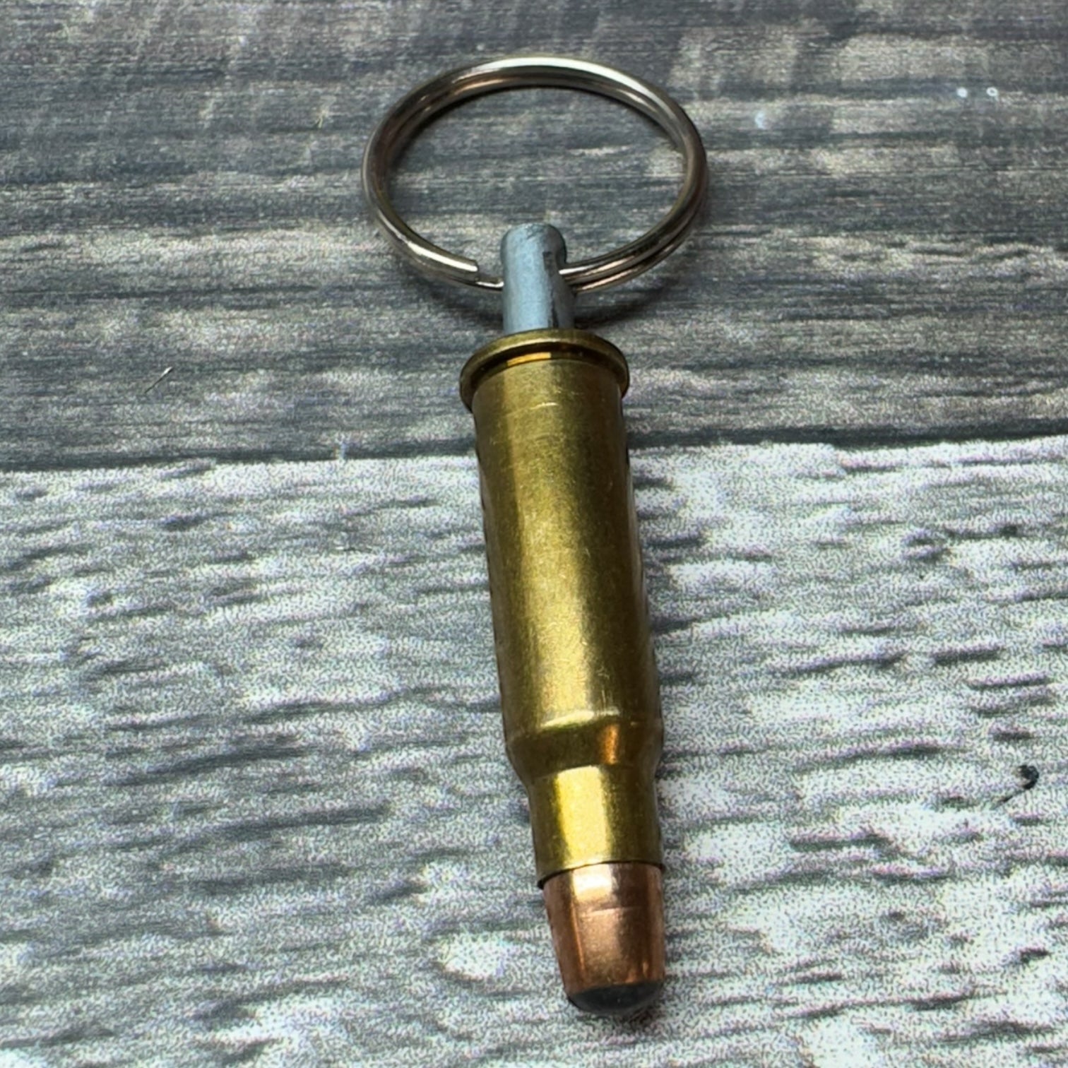 256 Winchester Magnum Bullet Keychain
