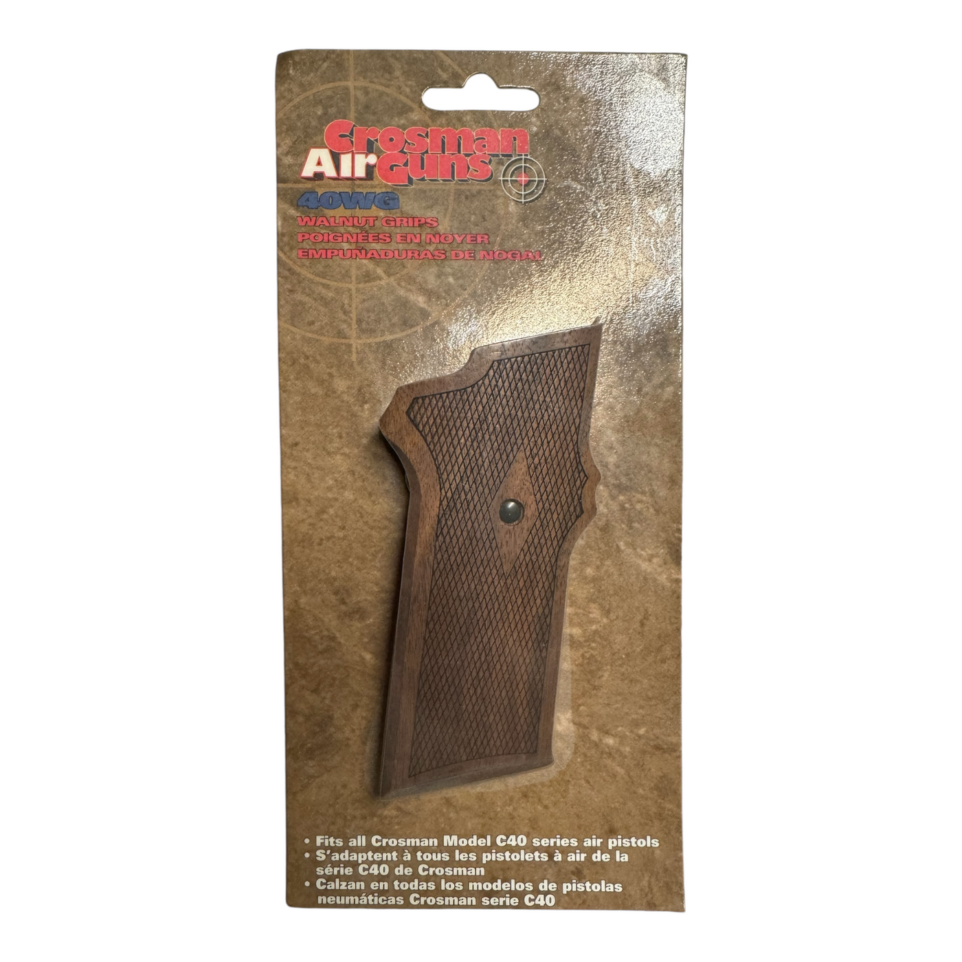 40WG Walnut grip set for C40