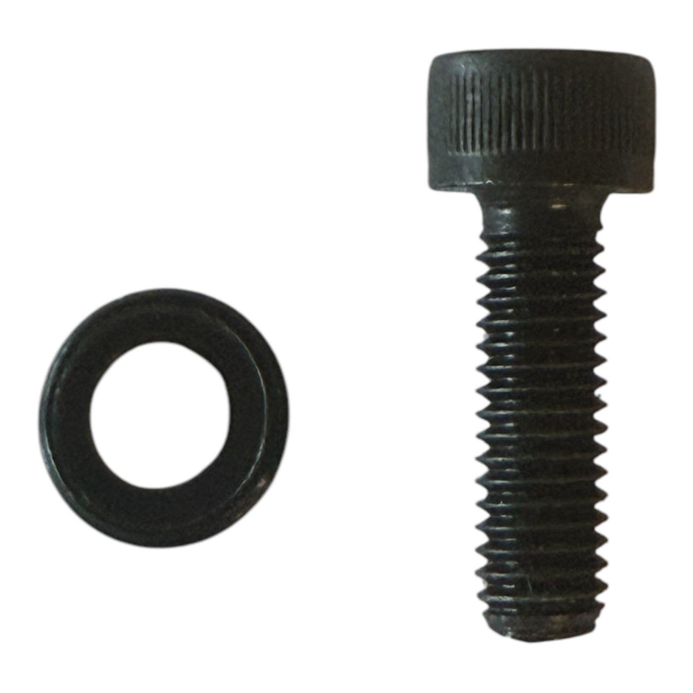 Valve block screw and washer