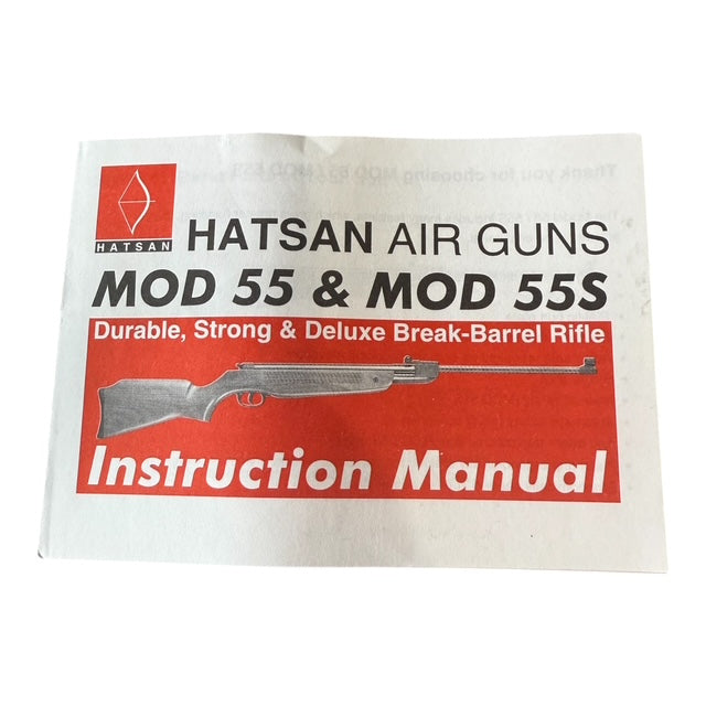 Hatsan Model 55 and 55S Manual