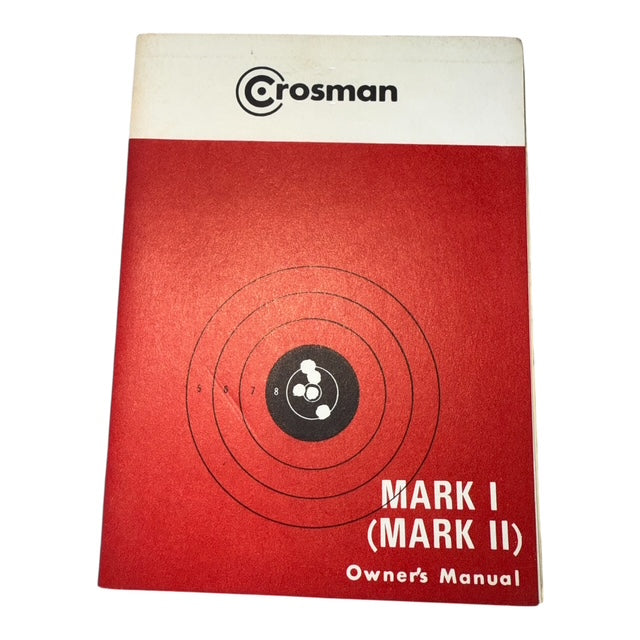 Crosman Mark l & Mark ll Owners manual