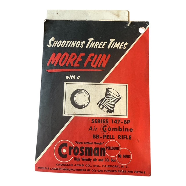 Crosman 147BP Owners manual