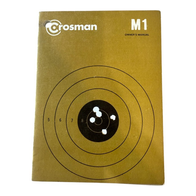 Crosman M1 Owners manual