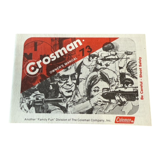 Crosman 73 Owners manual
