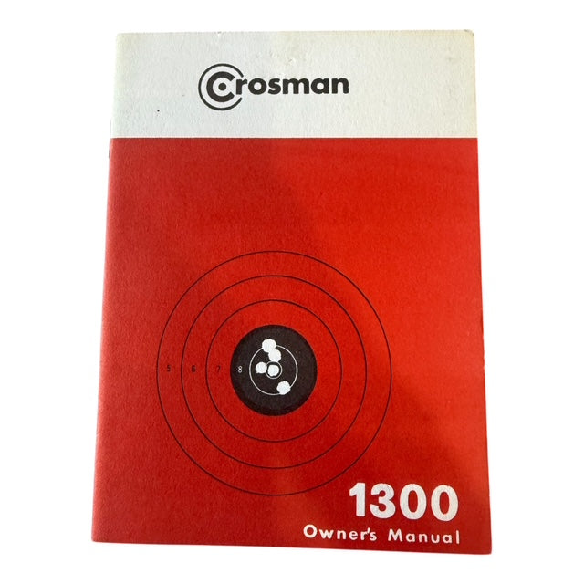 Crosman 1300 Owners manual