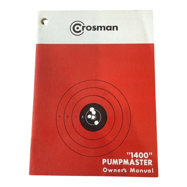 Crosman 1400 Pumpmaster Owners manual