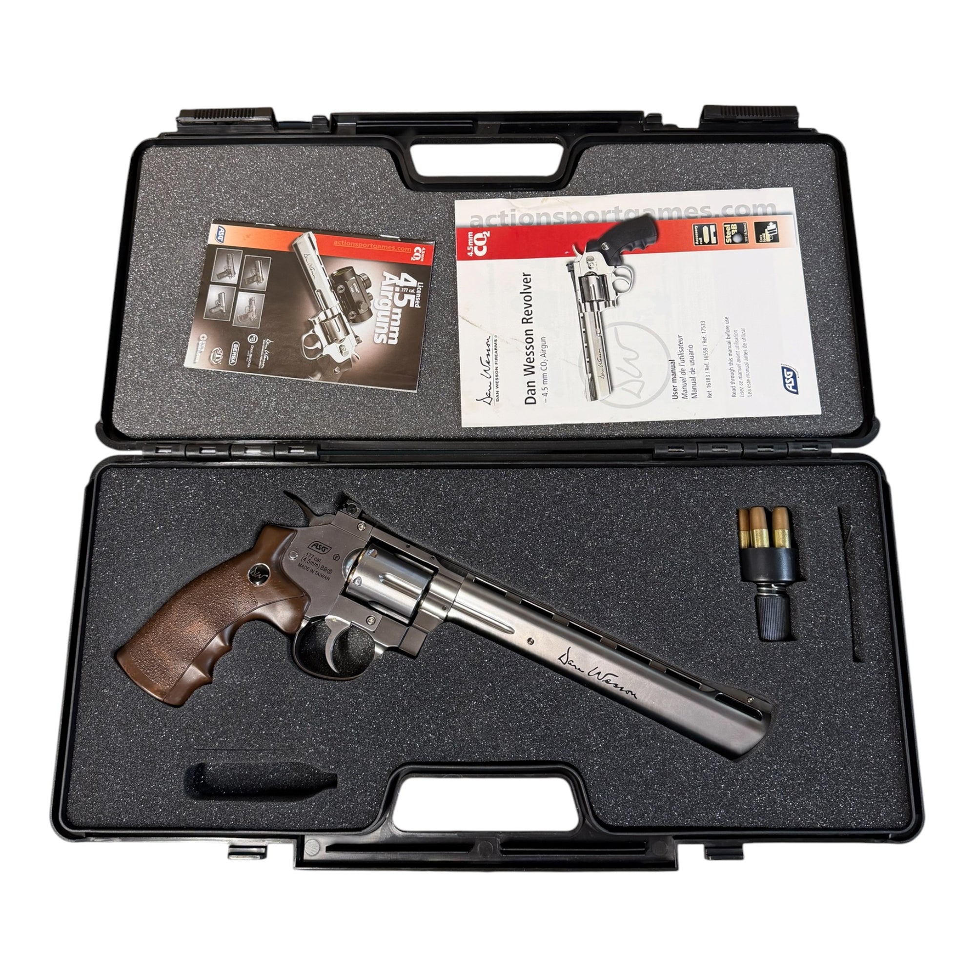 Dan Wesson BB revolver 8"  .177 426FPS (17533) (Consignment) (743)