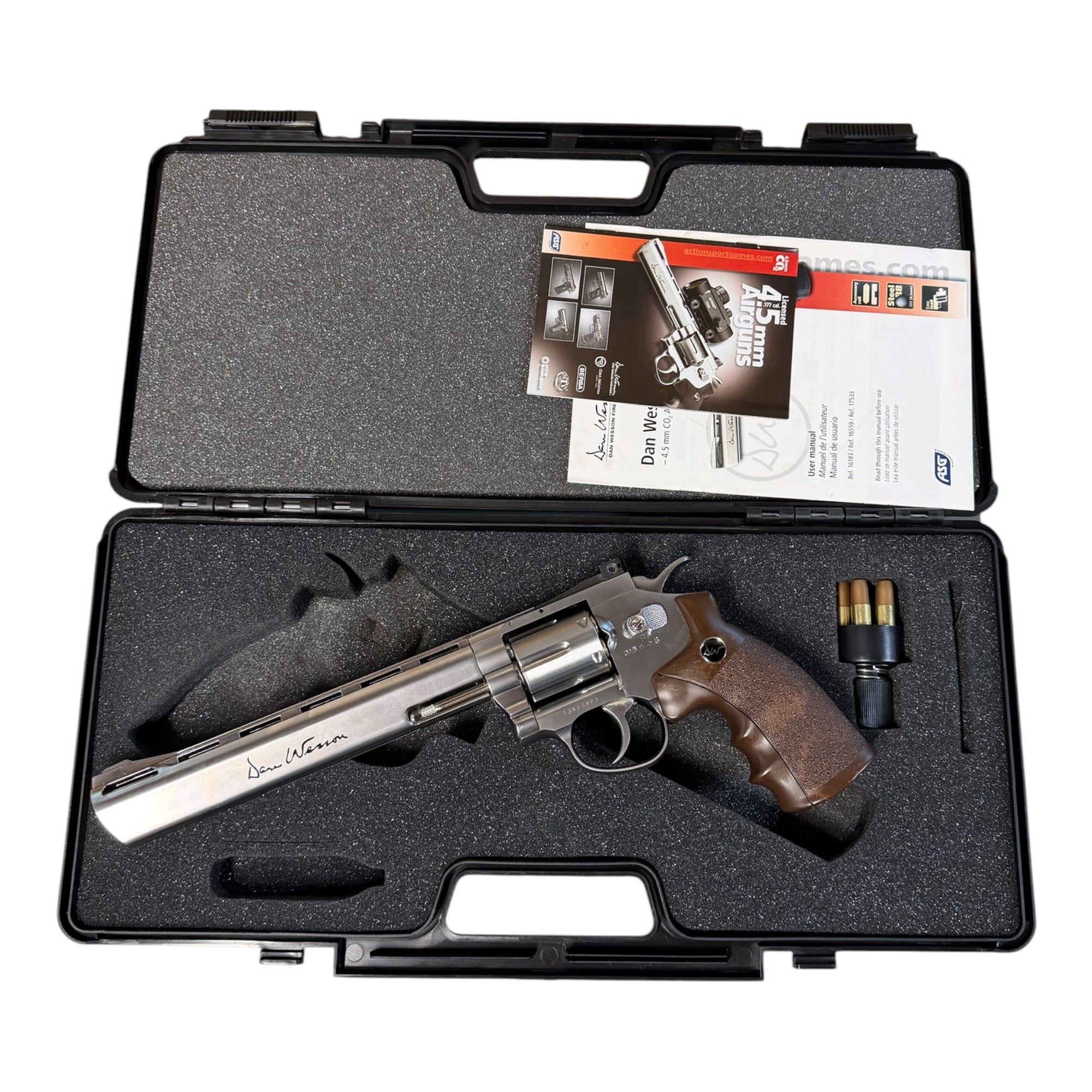 Dan Wesson BB revolver 8"  .177 426FPS (17533) (Consignment) (743)