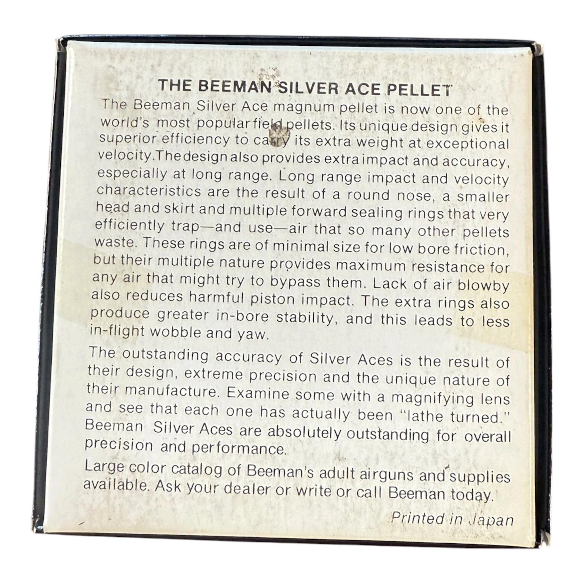 Beeman Silver Ace .20 (876)(Consignment)