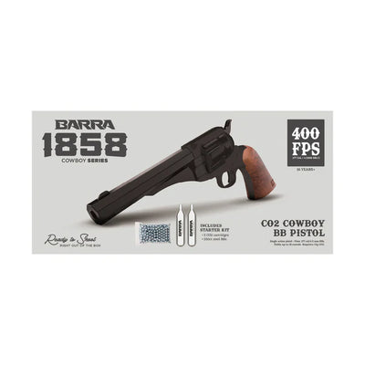 Barra 1858 CO2 BB Revolver Kit 400FPS (4012)(BAR-AP-013)