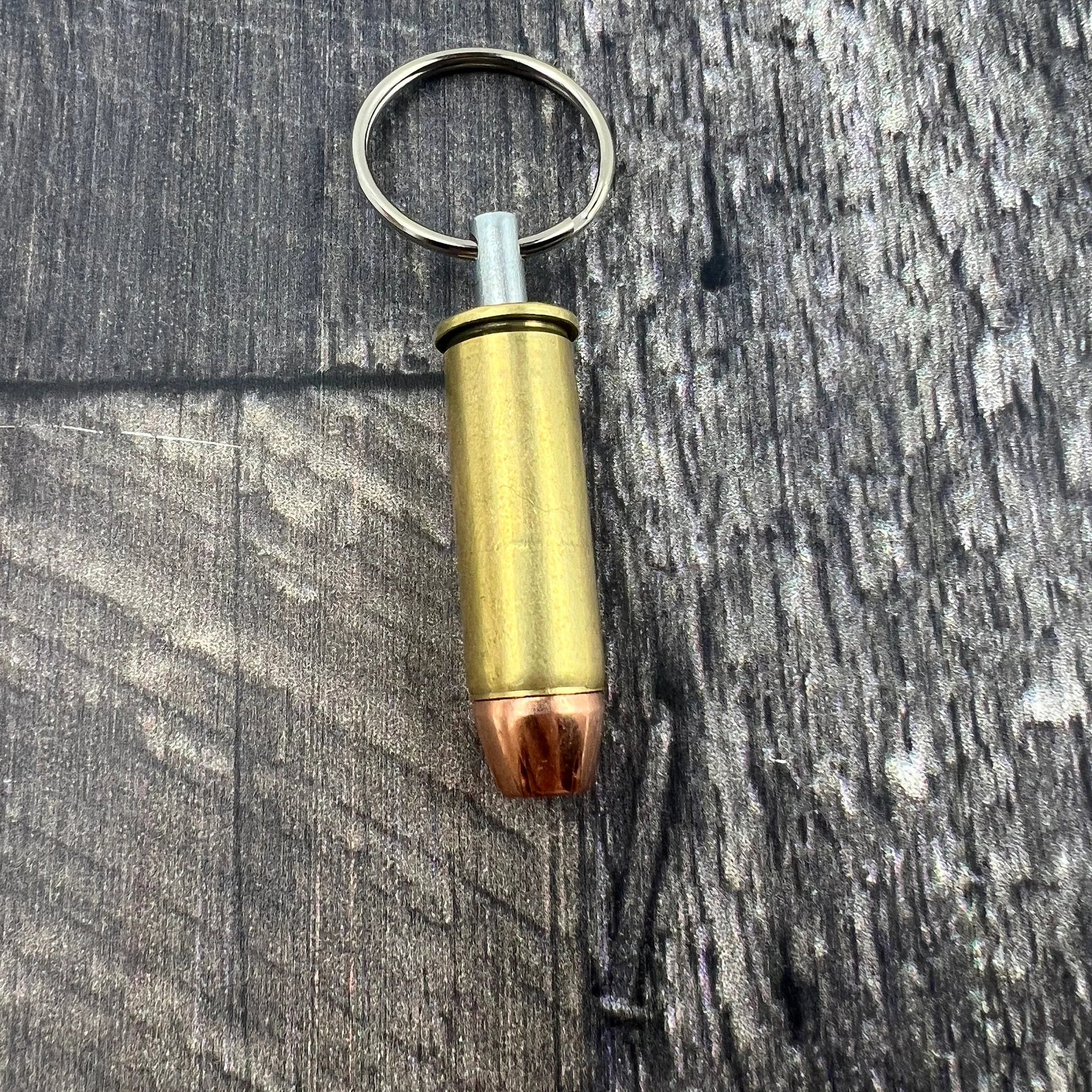 44 Magnum Bullet Brass Keychains