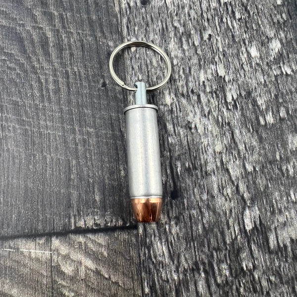 44 Magnum Bullet Aluminum Keychain - D&L Airgun