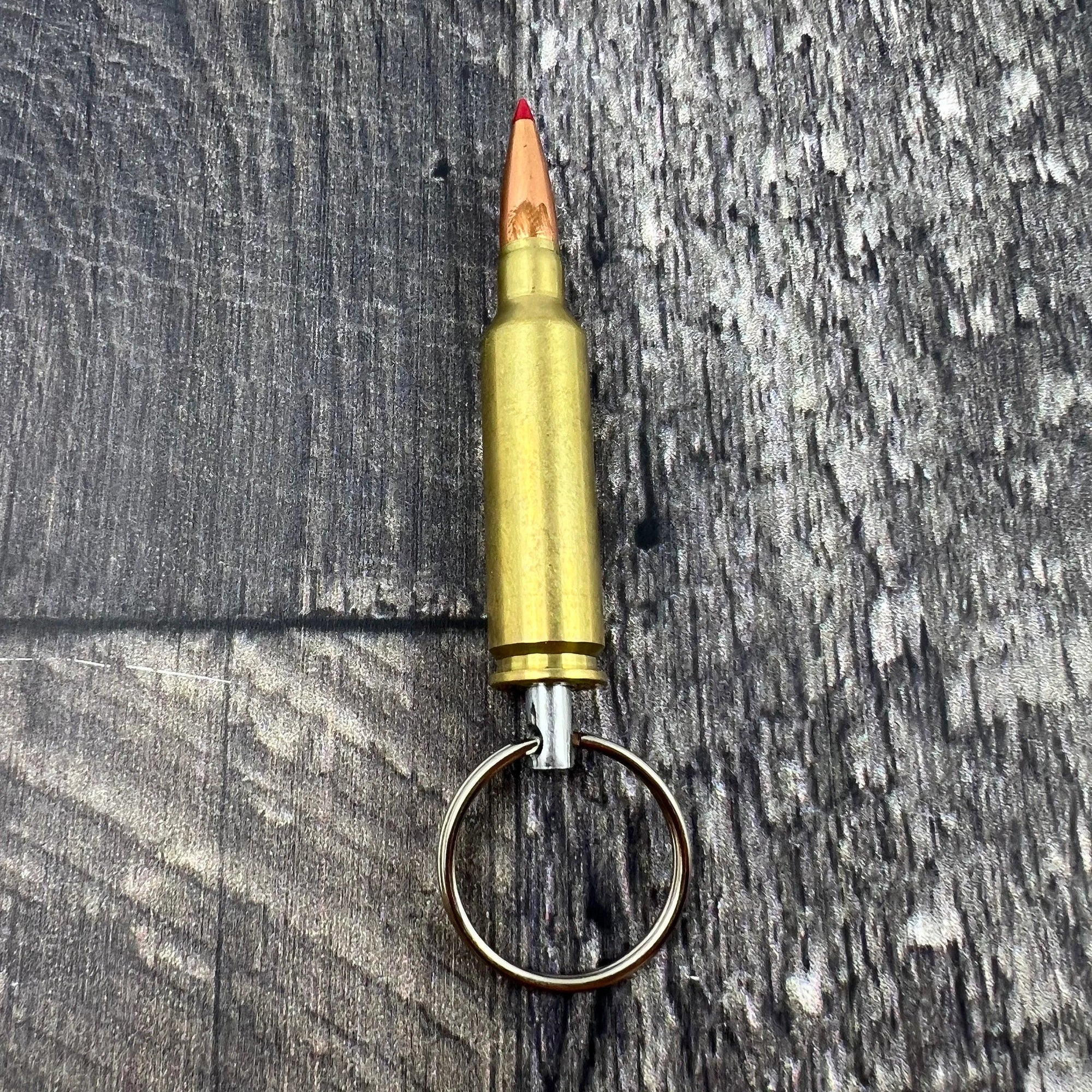 6.5 Creedmoor Brass Bullet Keychain