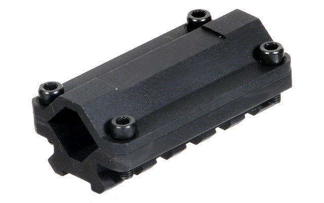 Universal Tri-rail Barrel Mount with 5 Slots (MNT-BR005S) (LEP-MN-032)