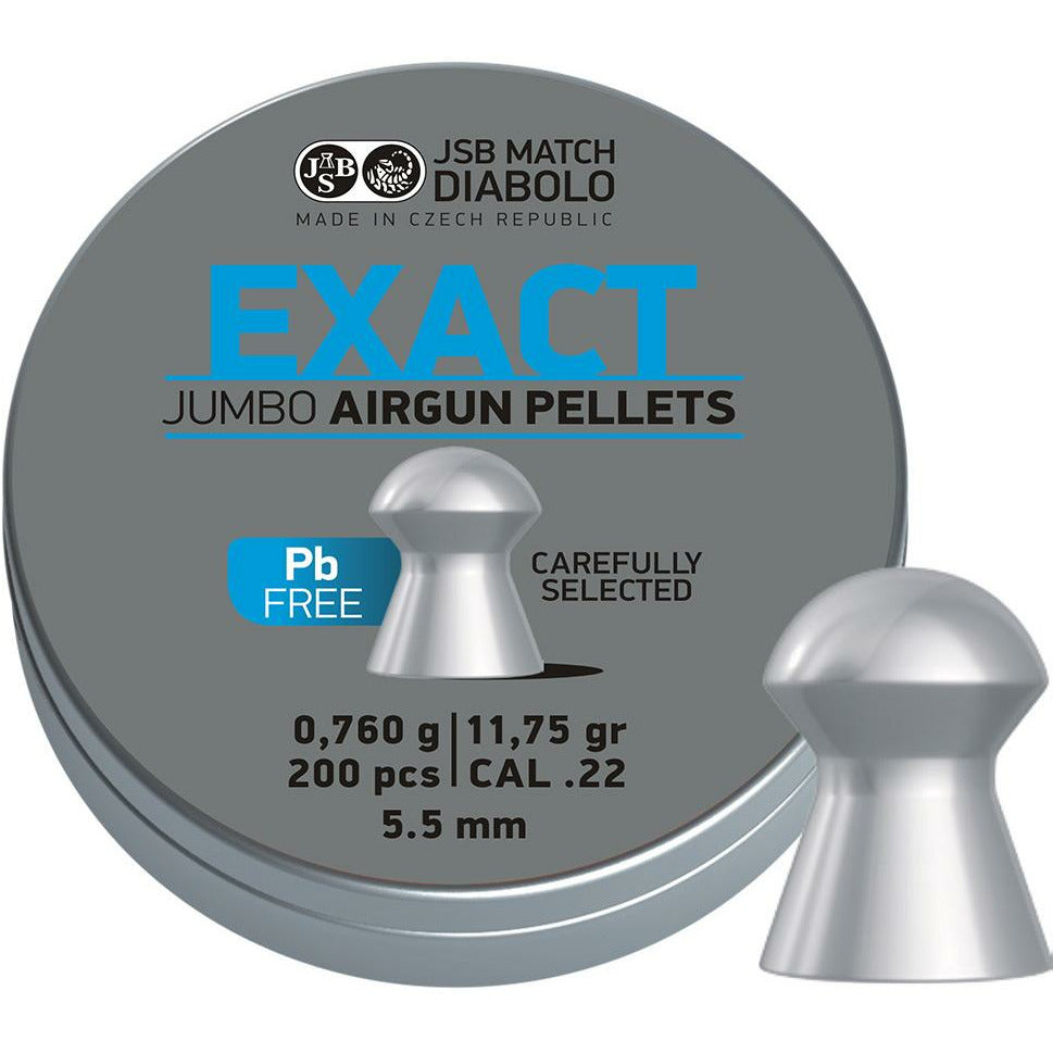 Jumbo Exact Lead Free 5.50 mm .22 (JSB-PL-084)