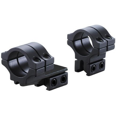 278MB 1" Long Double Strap Offset Dovetail Rings (BKL-MN-045)