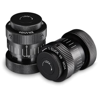 Interchangeable Turrets 1/8 MOA (65101) (HWK-AC-042)