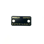 Webley Osprey Super target name plate