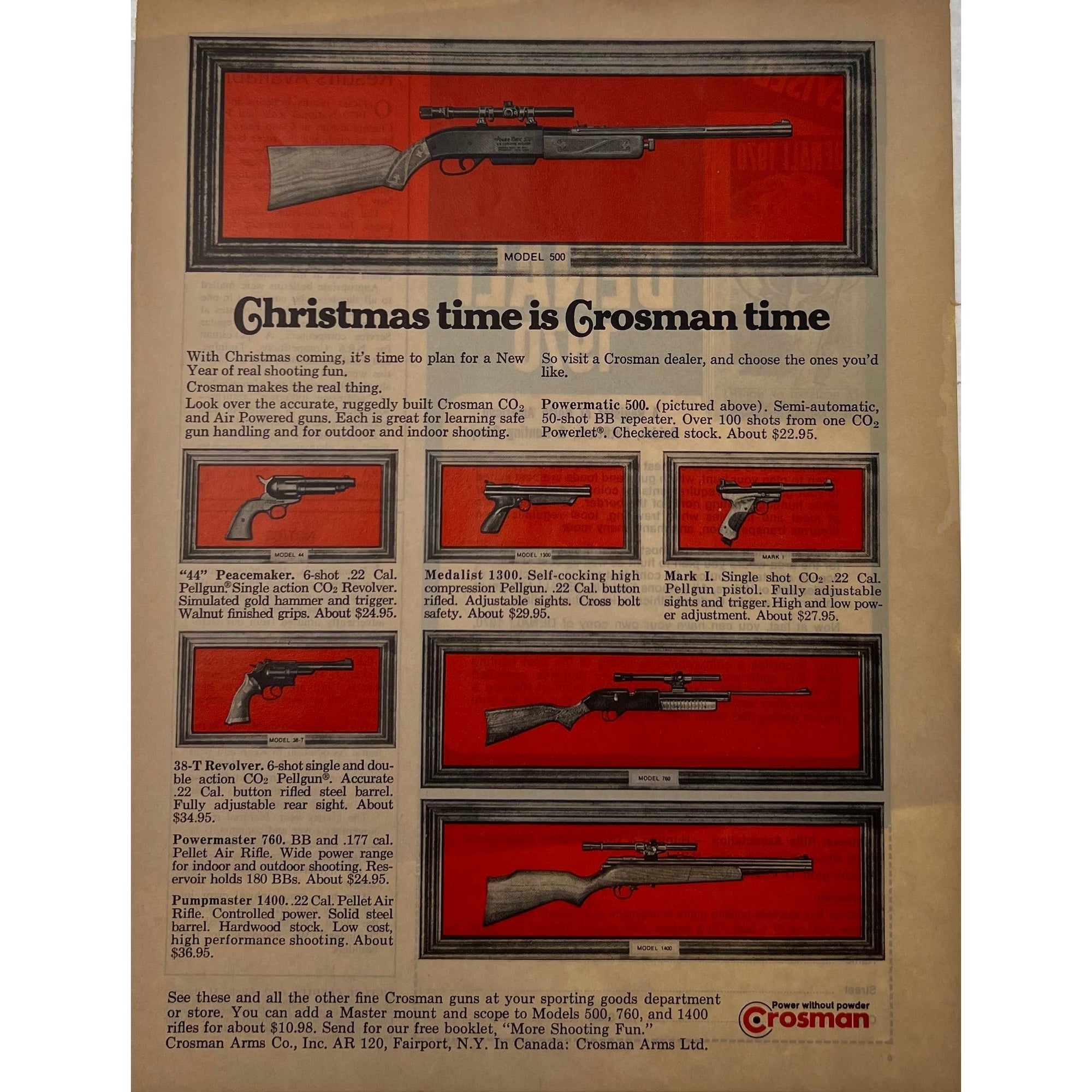 1970 Crosman ad (27)(Consignment)