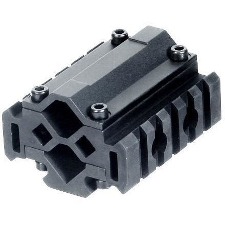 Universal Tri-rail Barrel Mount with 5 Slots (MNT-BR005S) (LEP-MN-032)