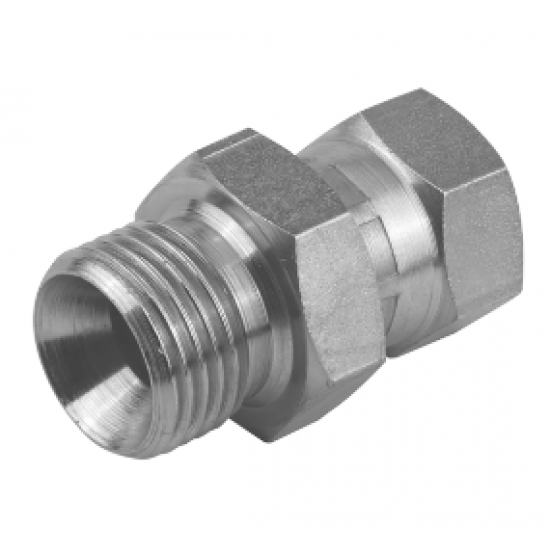 (Hill2)1/4" BSPP Male to 1/8" BSPP Female coupler