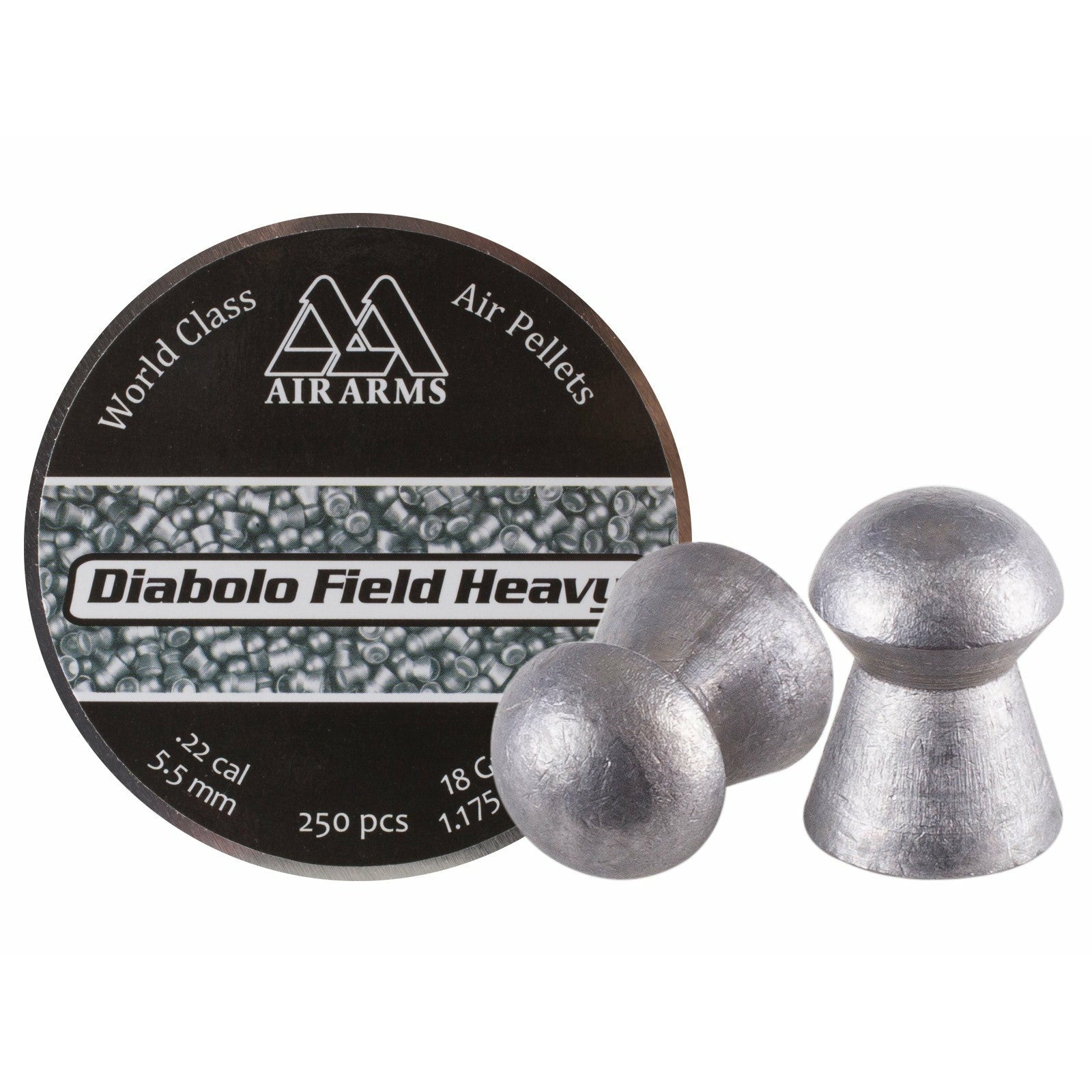 Air Arms Diabolo Field Heavy 5.52mm .22 Cal (ARM-PL-004)
