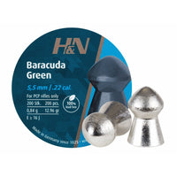 Baracuda Green 5.50mm .22 (HAN-PL-028)