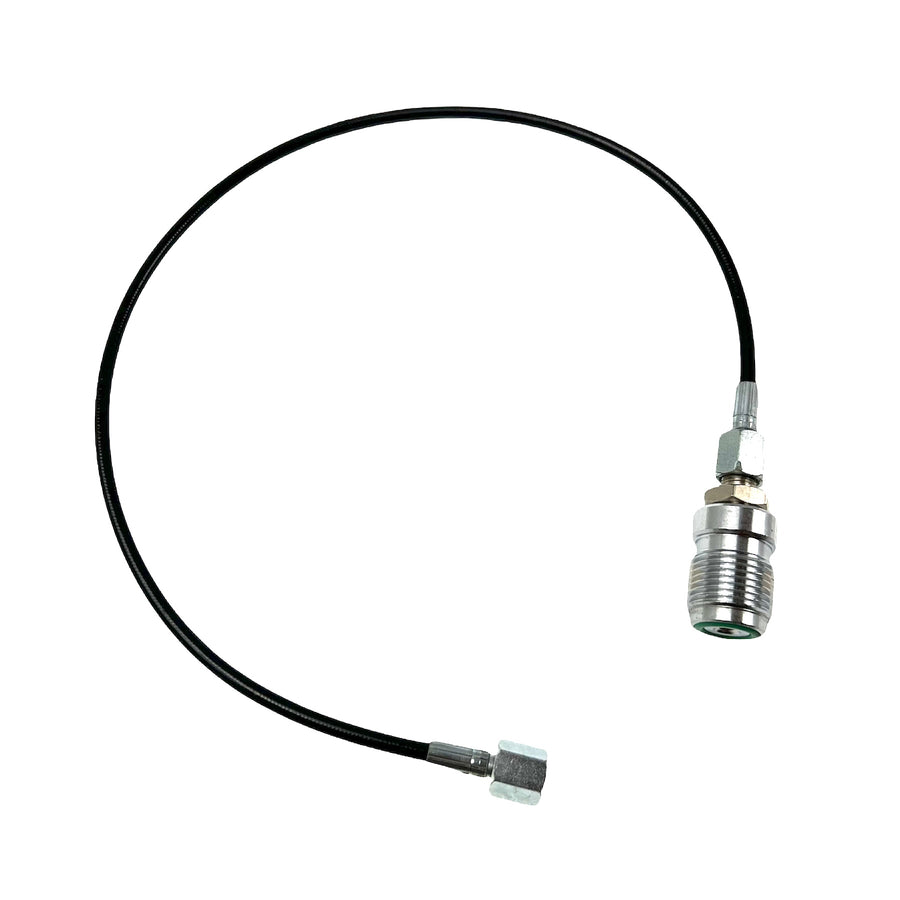 DIN300 to 1/8BSP hose assembly