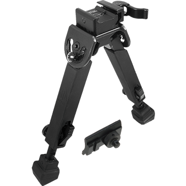 UTG Rubber Armored Full Metal QD Bipod, 6.0"- 8.5" Center Height (TL-BP20Q-A)(LEP-AC-036)
